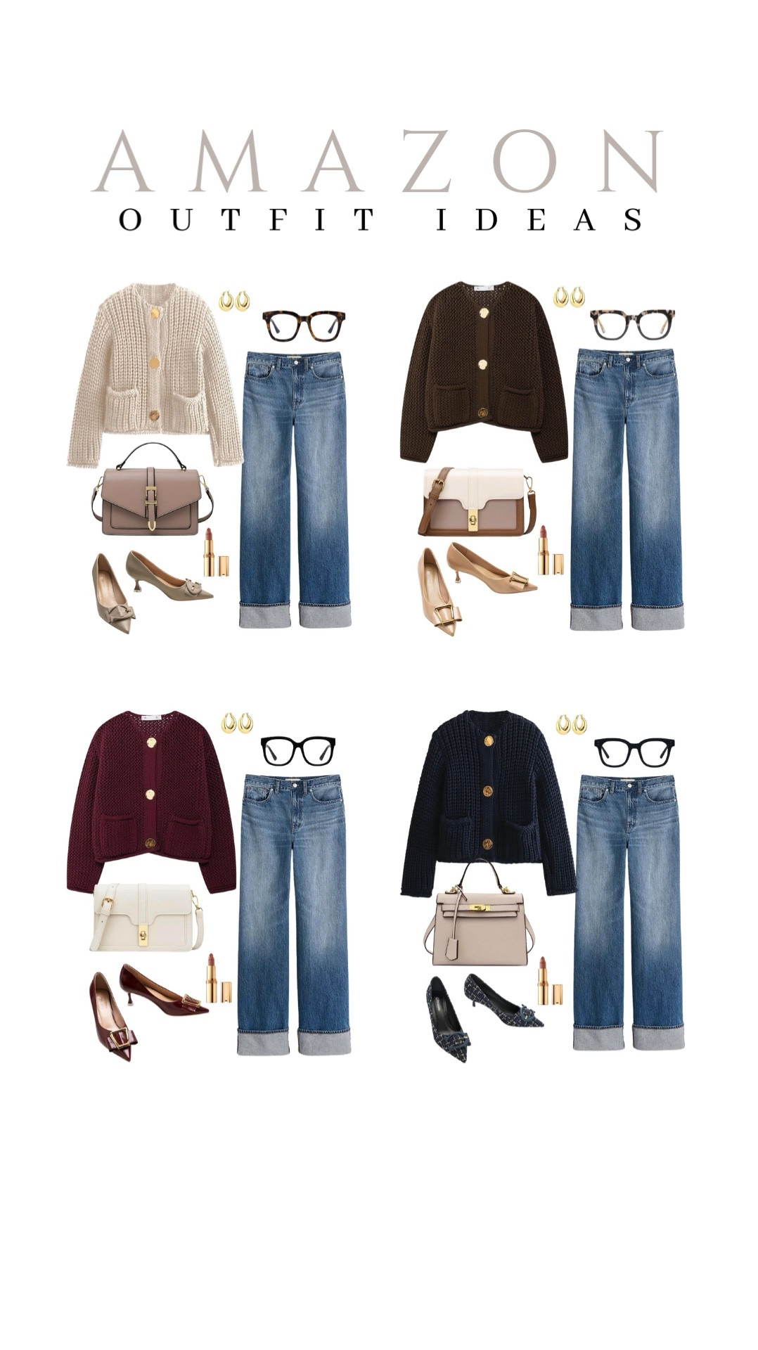 These Madewell jeans are amazing, super comfy, trendy, and easy to style! Here’s how I’d pair them with cardigans and fun accessories for a cute look.

trendy denim, comfy and stylish, easy to style, cardigans, fun accessories, cozy layers, effortless chic, casual outfits, fall fashion, seasonal staples, versatile wardrobe, cute look, layering essentials, amazon style

#LTKSeasonal #LTKStyleTip #LTKU