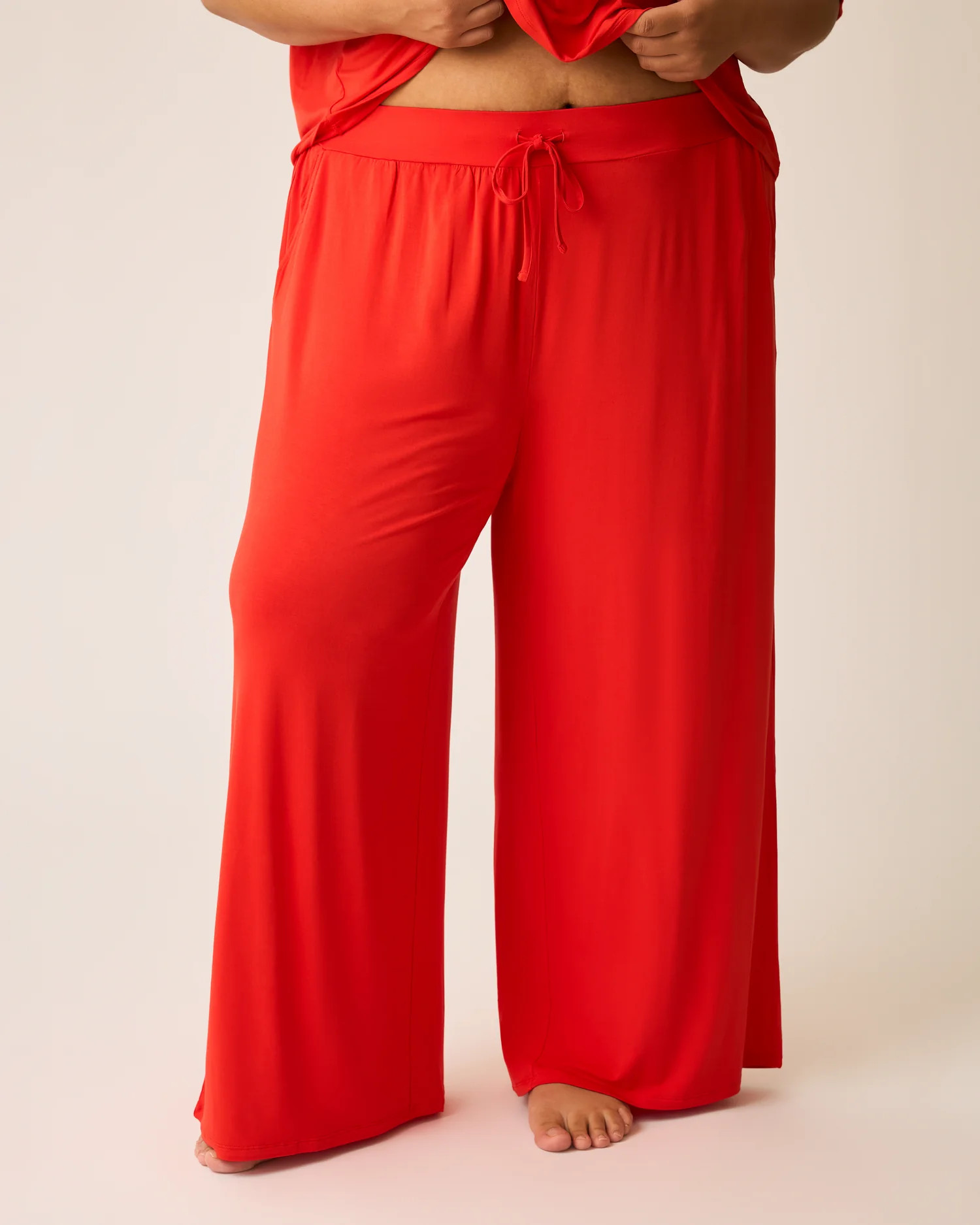 Aria Bamboo Casual Lounge Pant | Bright Red - Kindred Bravely | Kindred Bravely