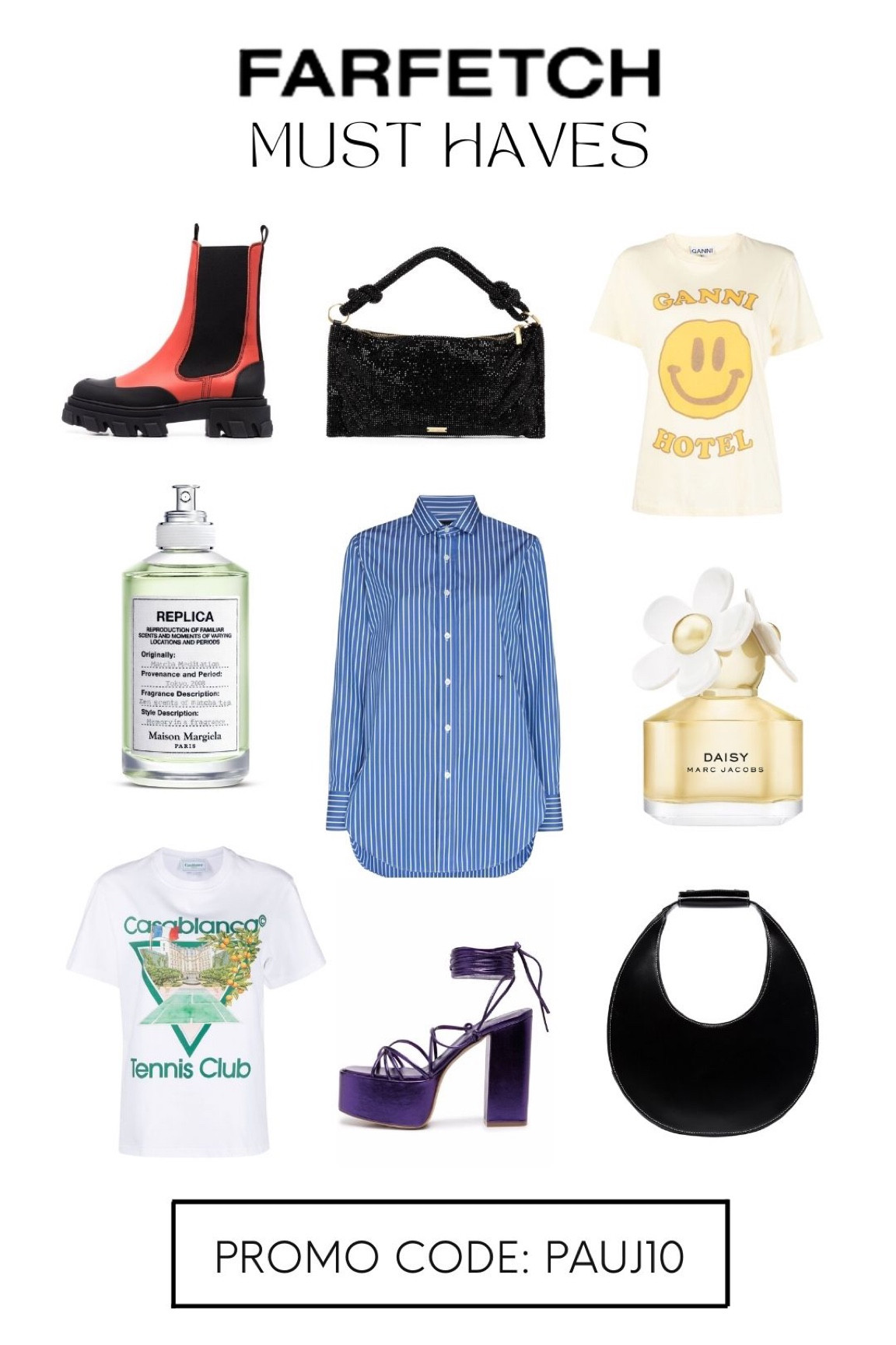 Farfetch Must Haves! Get 10% off with my code: PAUJ10

#LTKfit #LTKworkwear #LTKstyletip