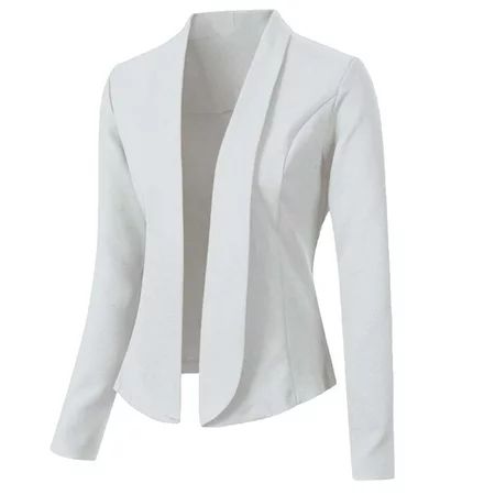 Scyoekwg Womens Cardigans Lightweight Long Sleeve Coat Fashion Casual Long Sleeve Small Suit Jacket  | Walmart (US)