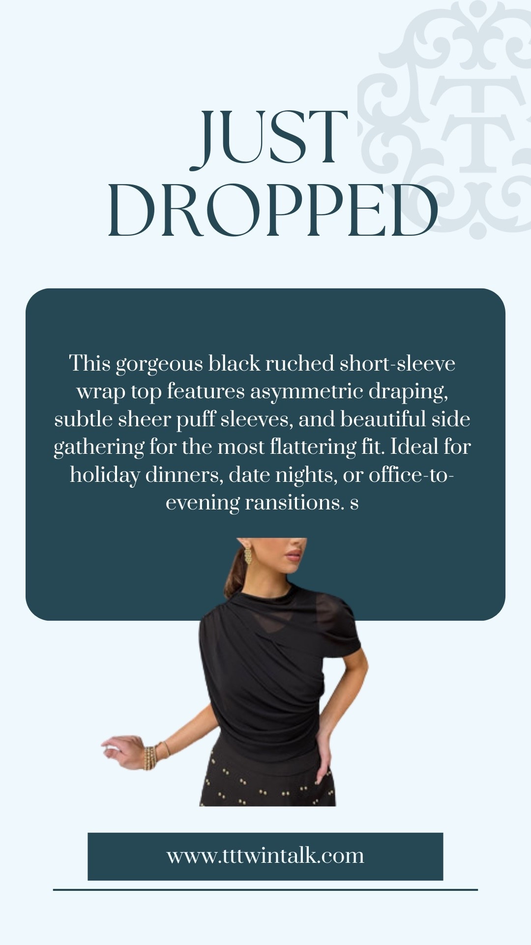 This blouse is just stunning and so versatile for any occasion! Be sure to check it out as it’s a top seller!s

#LTKHoliday #LTKOver40 #LTKGiftGuide