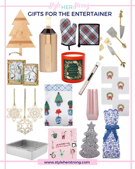 Gifts for the hostess, gifts for her, gifts for the entertainer, chinoiserie, grandmillennial, holiday candle, wine chiller, Christmas tree charcuterie board 

#LTKGiftGuide #LTKHoliday #LTKsalealert