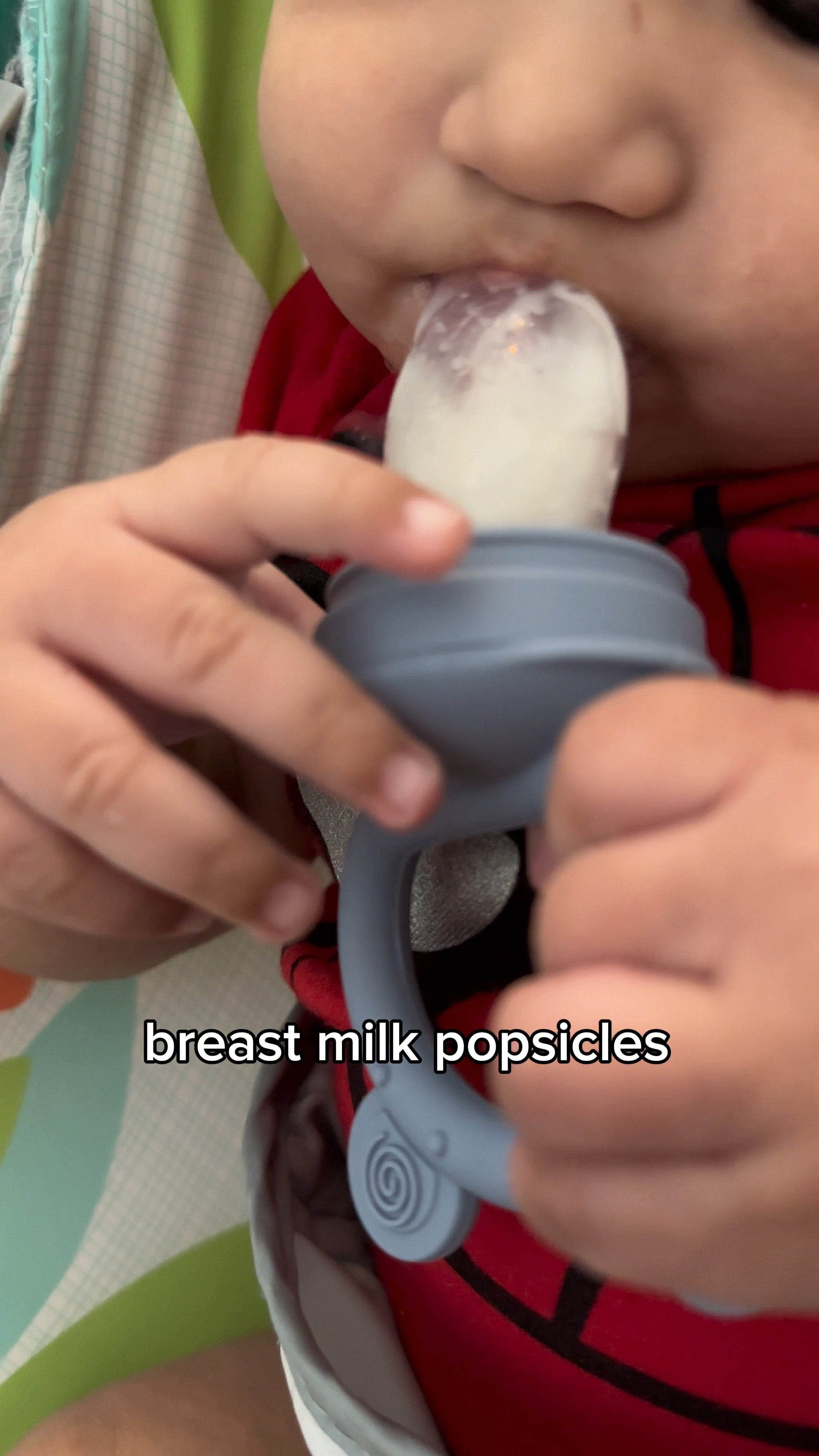 The perfect treat for an early teether that isn’t on solids yet. Breastmilk popsicles, and they were so quick and easy to make. I can also continue to use those feeder when my baby starts solids by adding fruit to it. 

Baby essentials, teething hack, baby finds 

#LTKVideo #LTKKids #LTKBaby