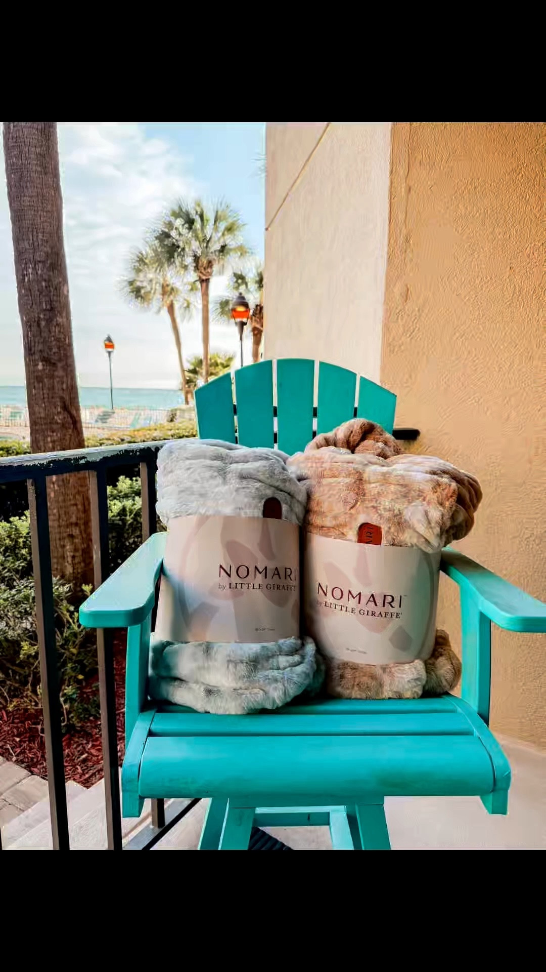 A gift of luxury in the legacy💕
Our annual family beach trip is something we all look forward to each year, especially while the boys are still little. The days are full, but in the evenings my sister and I sneak away for a cool ocean front moment with our Little Giraffe Cascade blankets  

#LTKstorytime #LTKHome #LTKmomlife