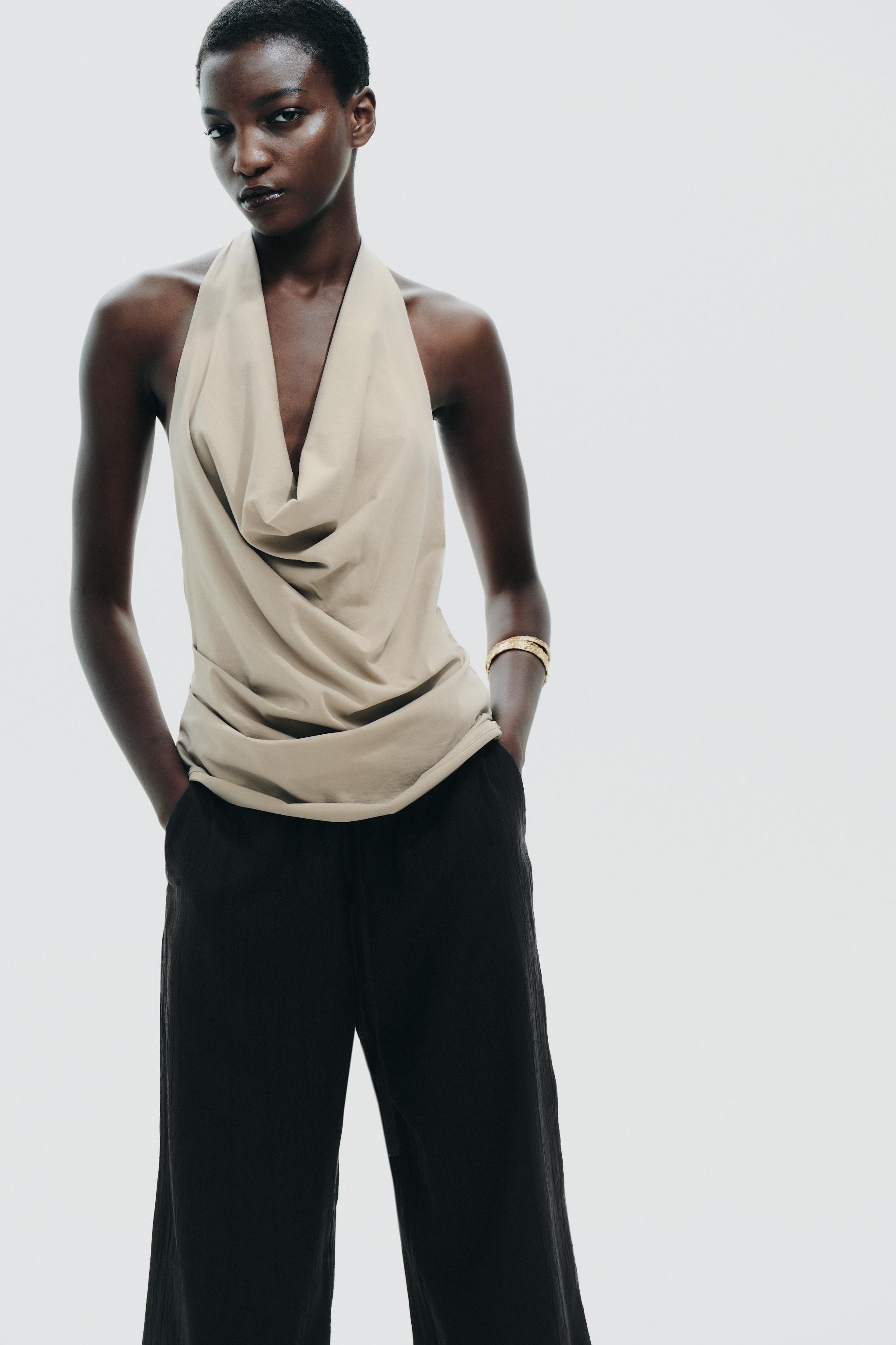 TEXTURED WEAVE PANTS | Zara US