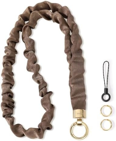 Stretchy Scrunchie Lanyard for ID Badges – Cute Neck Lanyard for Keys | Retractable Keychain Ho... | Amazon (US)