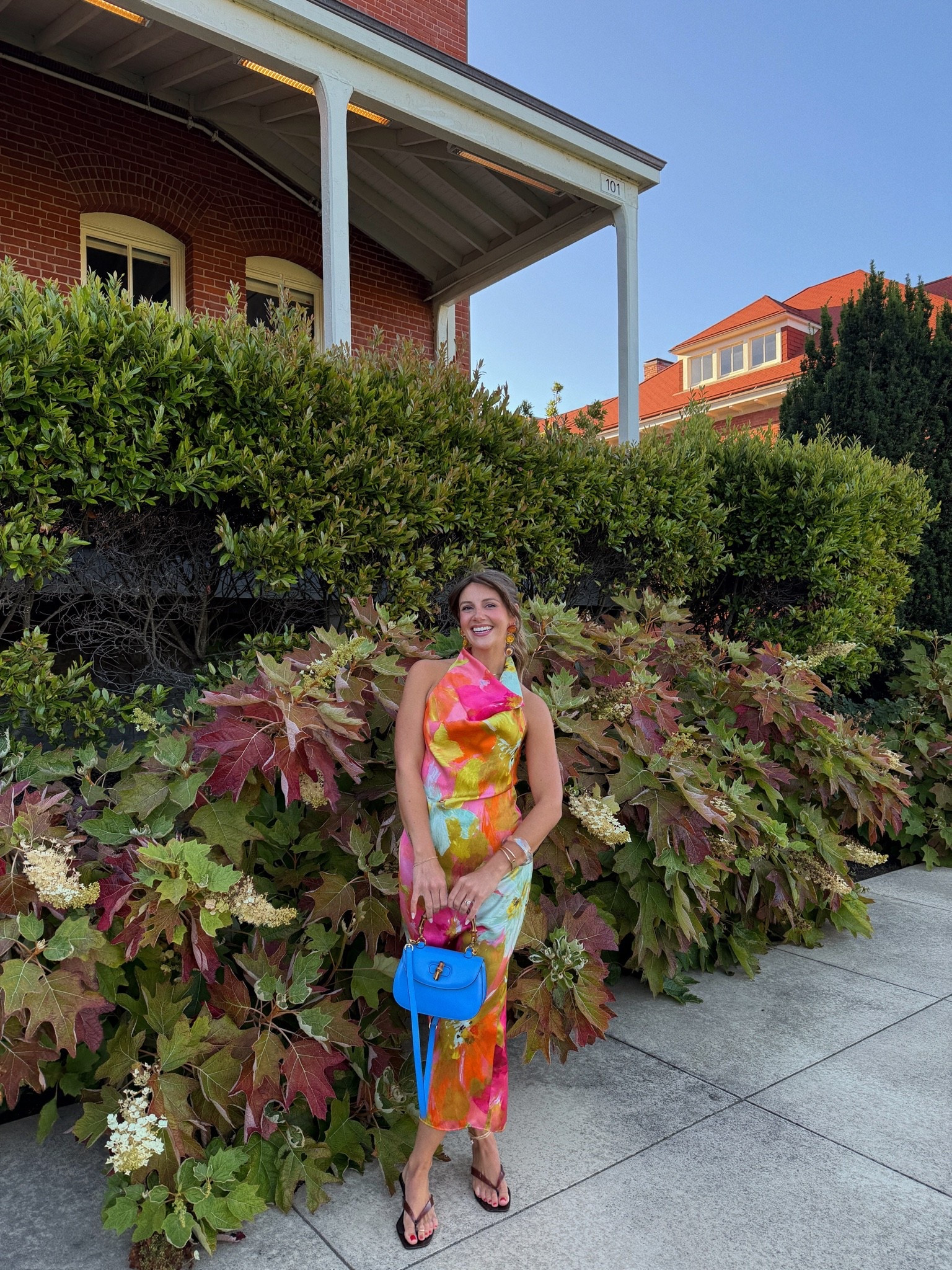 Wedding guest look for a June wedding in San Francisco! 

Small in the dress
Shoes are tts