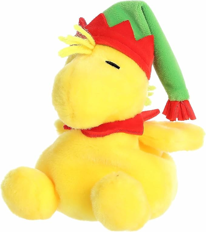 Aurora® Festive Peanuts® Elf Woodstock Palm Pals™ Stuffed Animal - Officially Licensed Toys f... | Amazon (US)