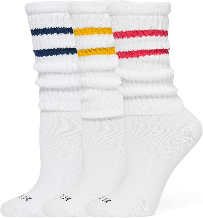 HUE Women's Slouch Sock 3 Pair Pack | Amazon (US)