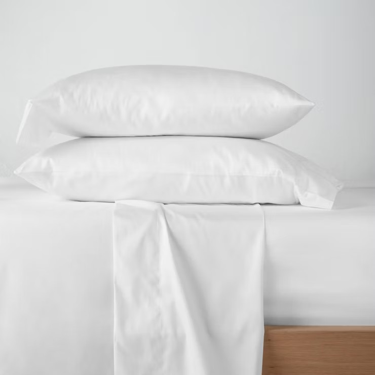 300 Thread Count Temperature Regulating Solid Sheet Set - Casaluna™ | Target