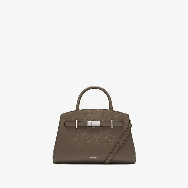 The Small Hudson | Dunkles Taupe Small Grain | DeMellier | DeMellier