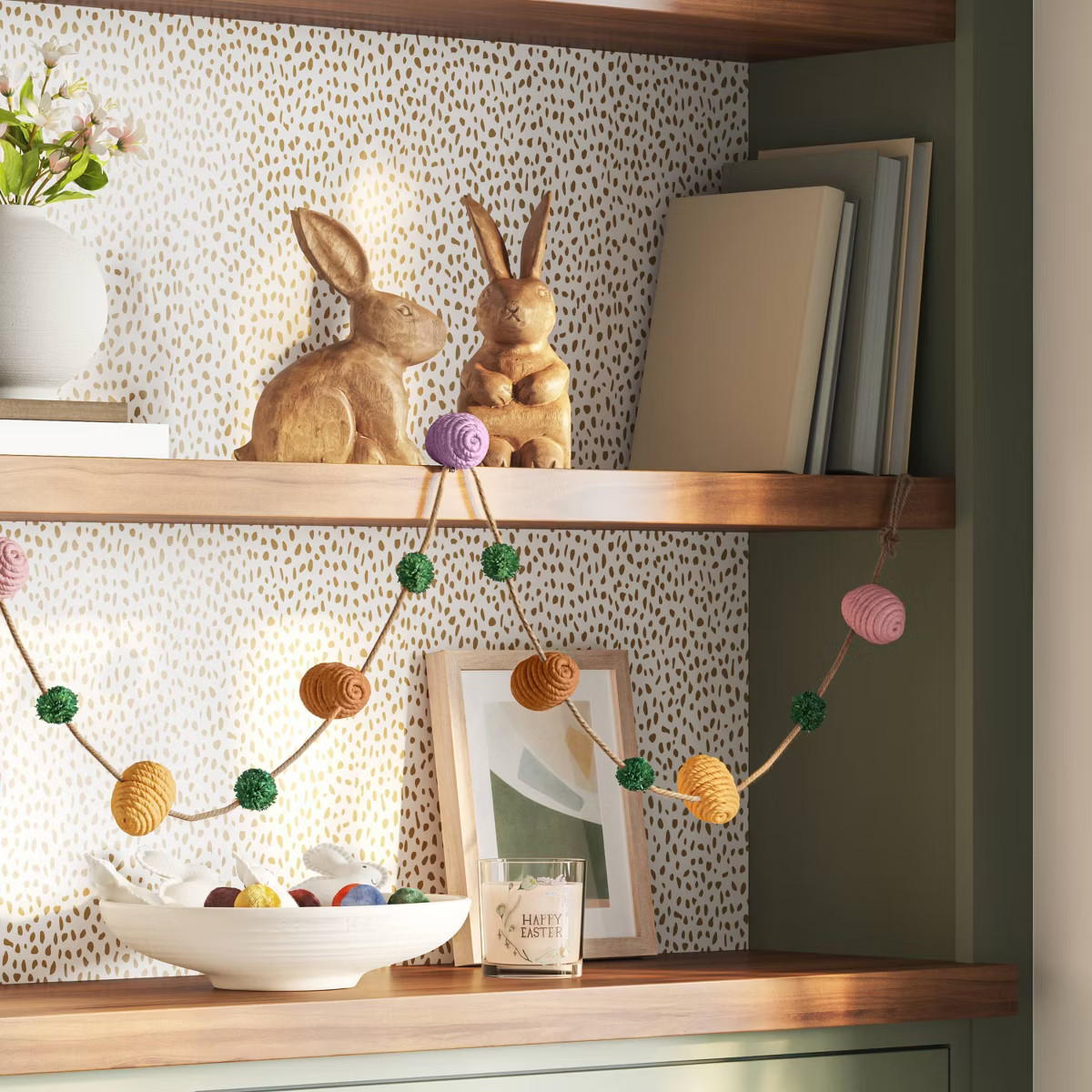 Large Sitting Wooden Decorative Bunny Tan - Threshold™ | Target