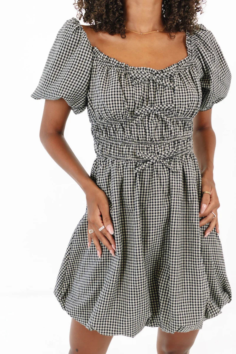 Honey Bloom Dress - Black | The Impeccable Pig