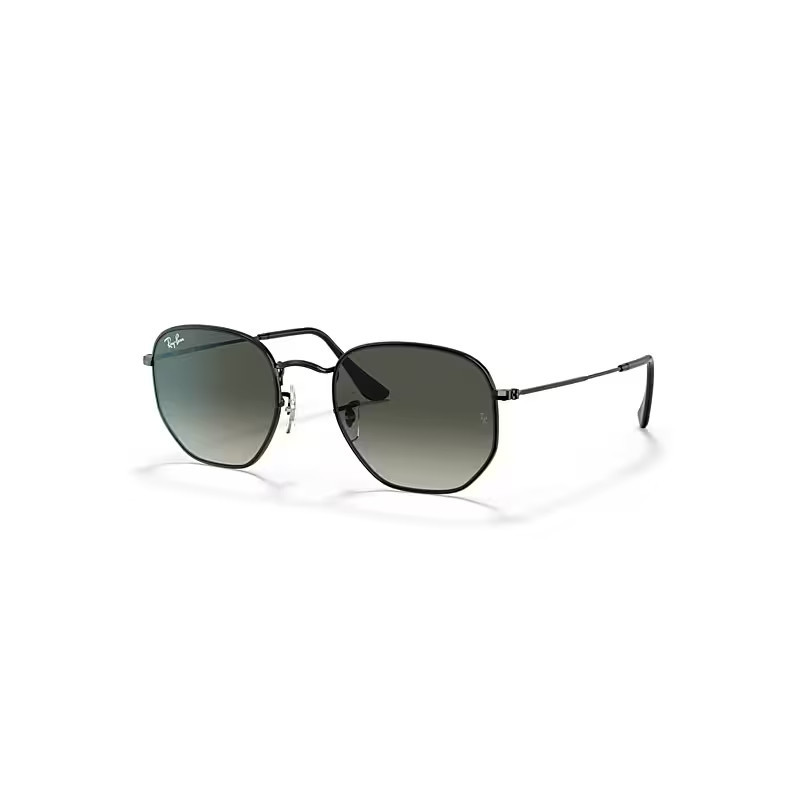 Ray-Ban Hexagonal Zonnebrillen Zwart Montuur Grijs Glazen 51-21 | Ray-Ban (EU)