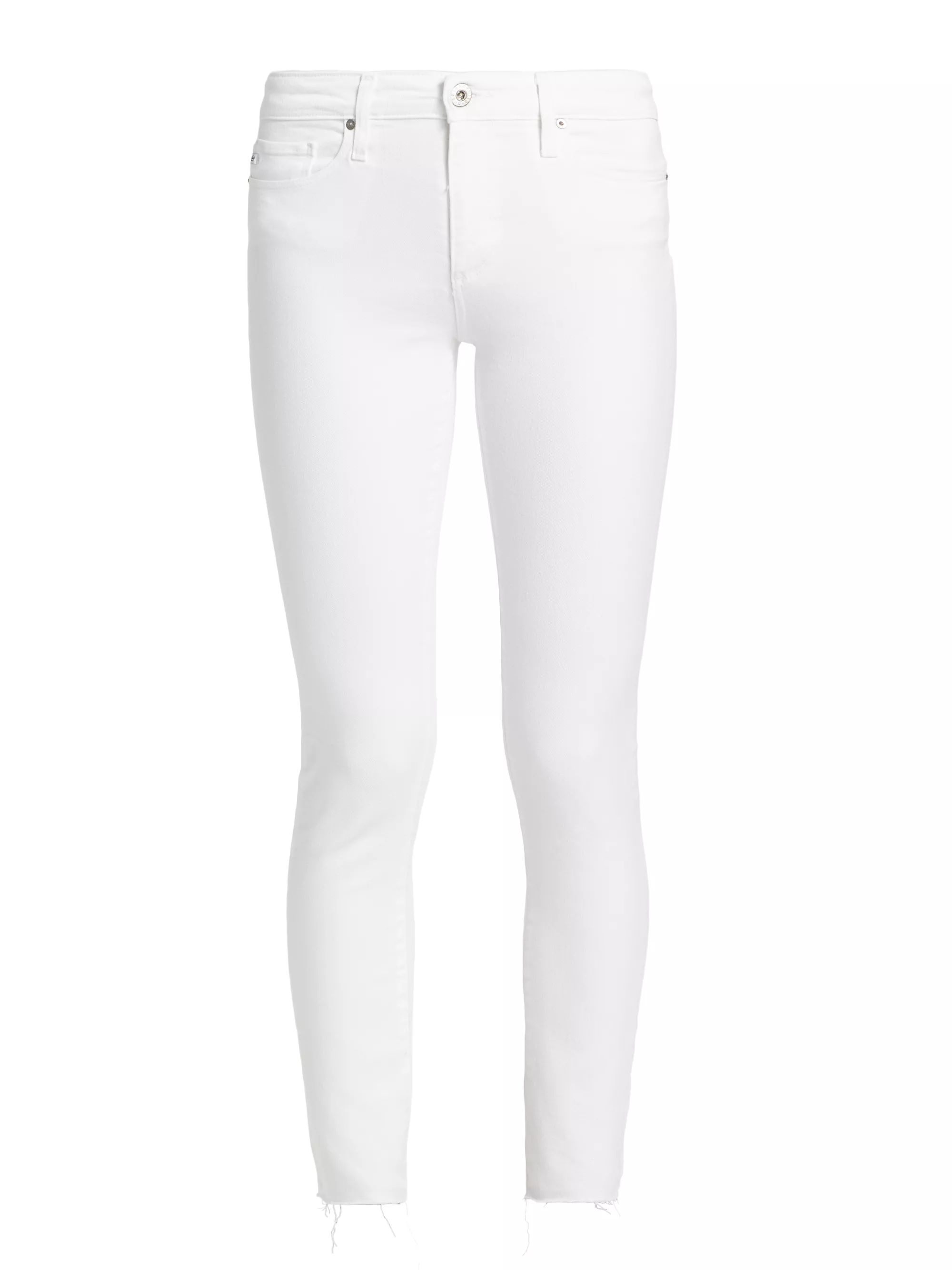 Farrah Cotton-Blend Crop Jeans | Saks Fifth Avenue