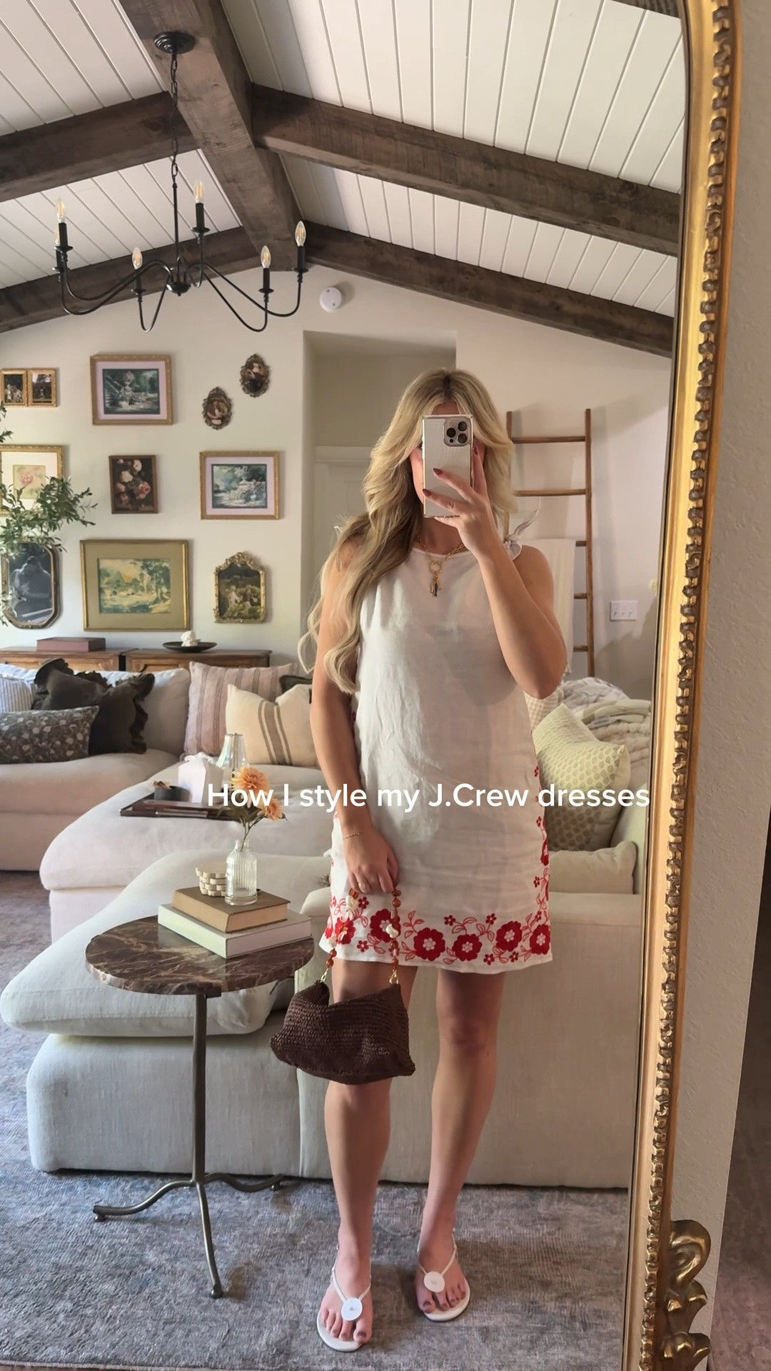 How I style my J.Crew dresses for summer @jcrew #injcrew #ad ￼
