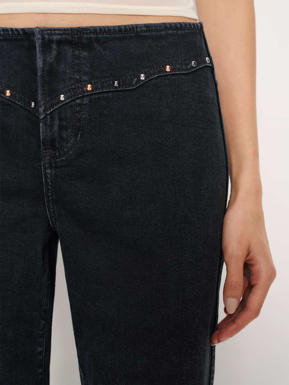 Rayla Super Stretch Low Rise Straight Jeans | Reformation (Global)