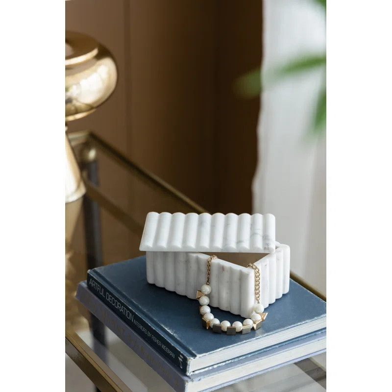 Colina Marble Decorative Box | Wayfair North America