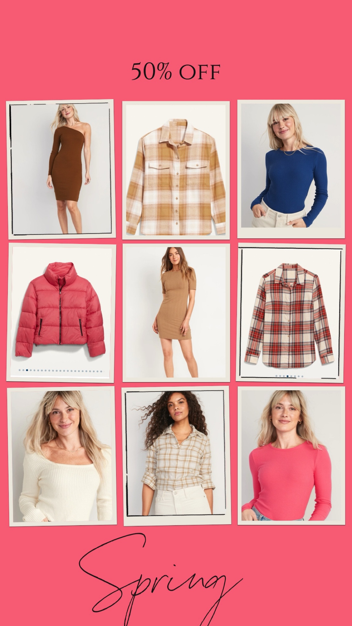 Spring! Always verify colors in person! 