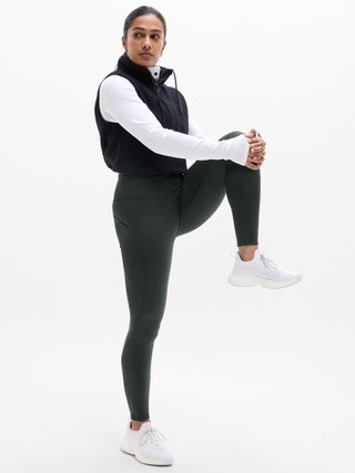 Altitude Fleece Lined Stash High Rise Legging | Athleta