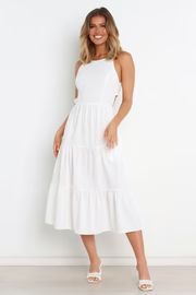 Karine Dress - White | Petal & Pup (US)
