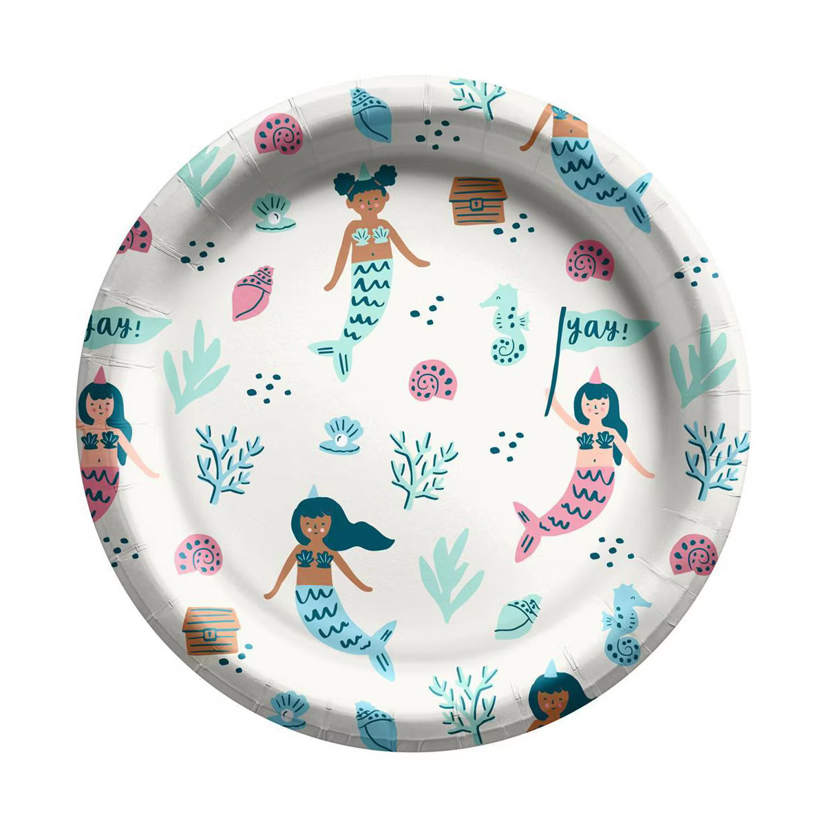 10ct Under The Sea Dinner Paper Plates - Spritz™ | Target