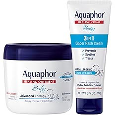 Aquaphor Baby Skin Care Set - Fragrance Free, Prevents, Soothes and Treats Diaper Rash - Includes... | Amazon (US)