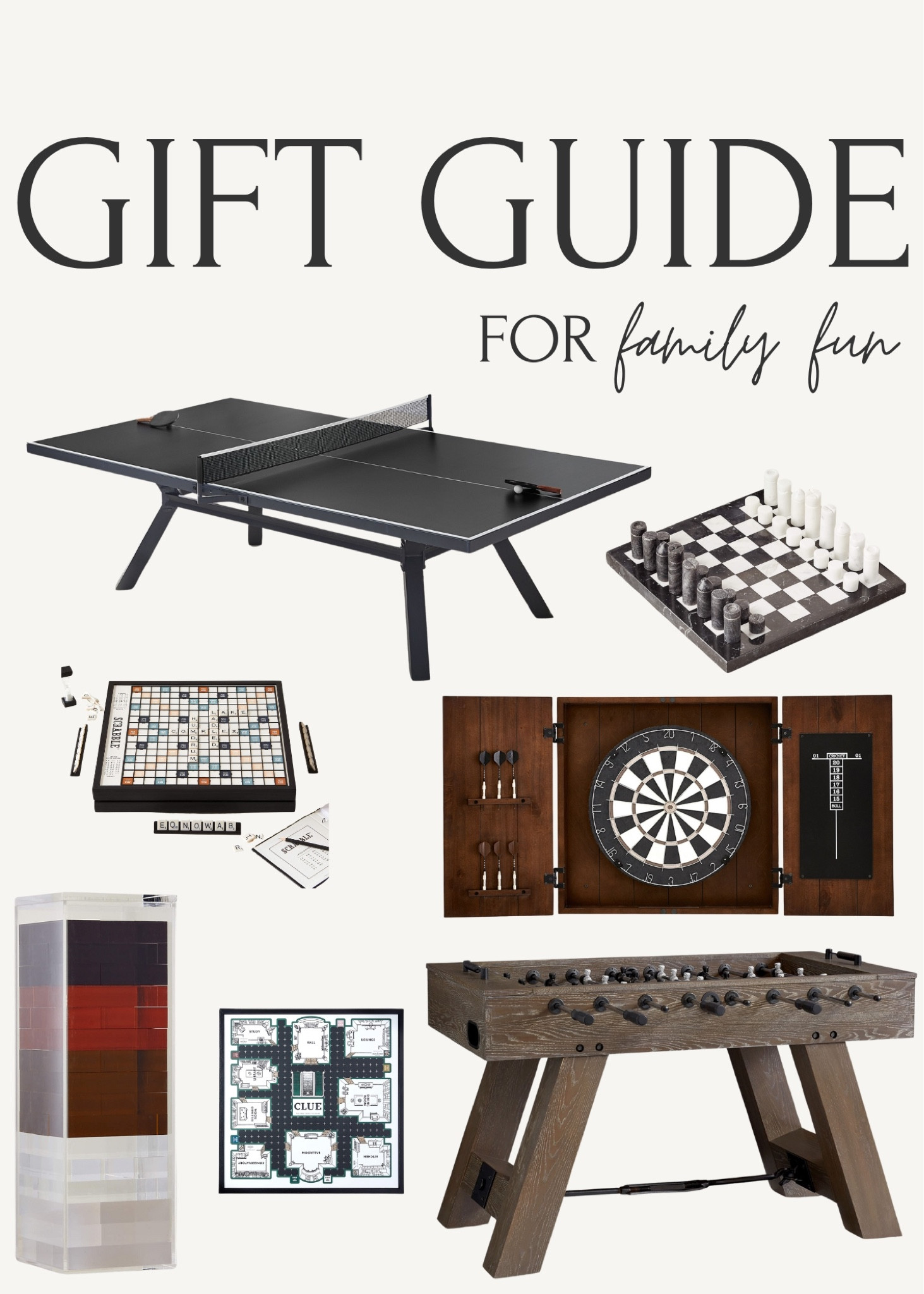 My gift guide for family fun time!! #giftguide #familytime #familygifts #family #lovefamily #familygames #games

#LTKHoliday #LTKGiftGuide #LTKfamily