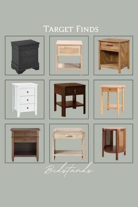 🛏️✨ Discover Your Perfect Nightstand! ✨🛏️

🌟 Elevate your bedroom with these stunning bedstands from Target! Whether you love classic black, rustic wood, or sleek white, we’ve got something for every style. 🌿

#LTKHome #LTKStyleTip