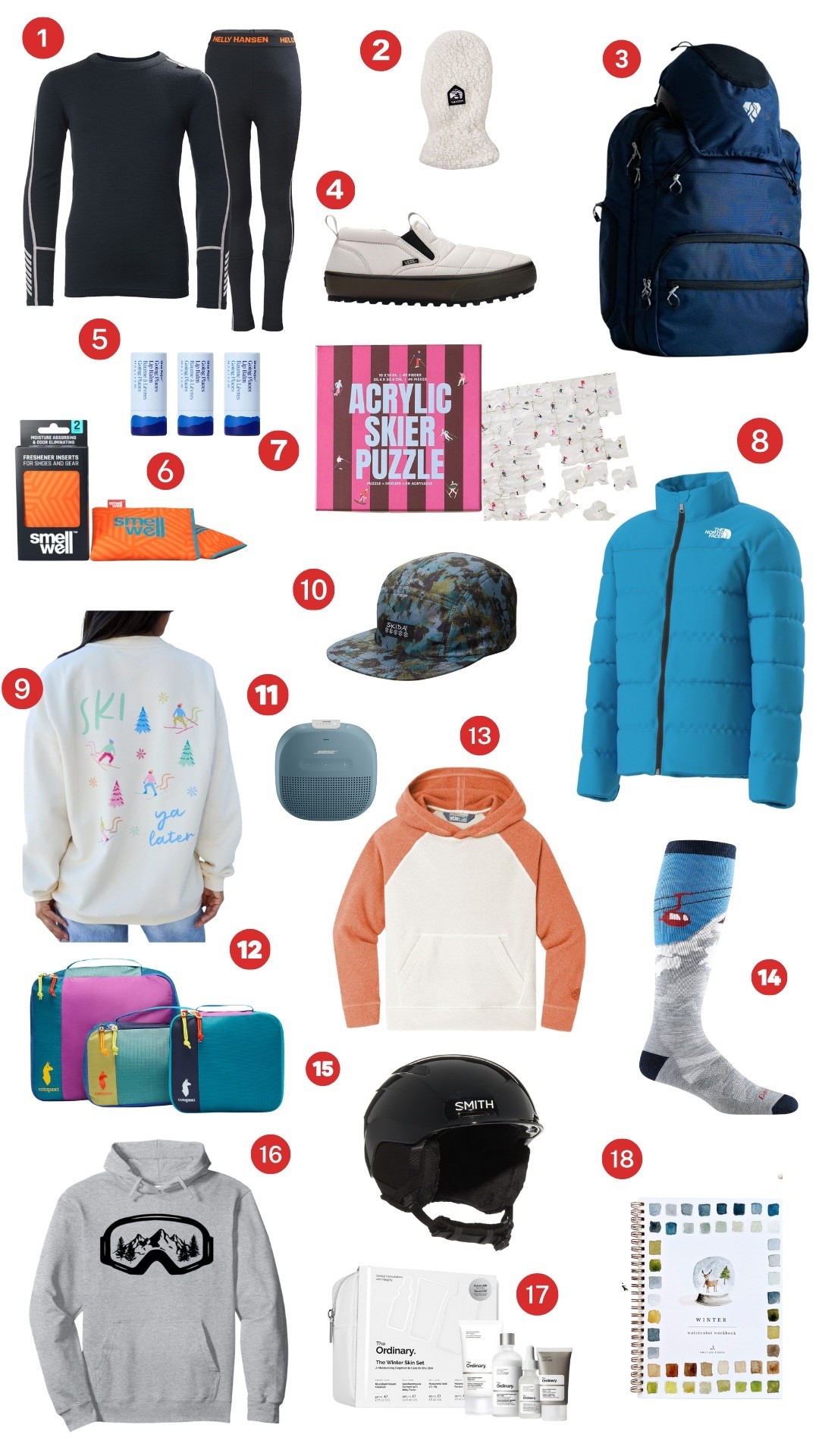 🎁GIFT GUIDE FOR TEENS WHO SKI & RIDE 🎁

Need gift inspo for your teen shredder? 🏂 Whether they’re carving turns or chilling après, these picks will make them say “this is so sick.” #SkiMoms #TeenGiftGuide 

#LTKHoliday #LTKGiftGuide