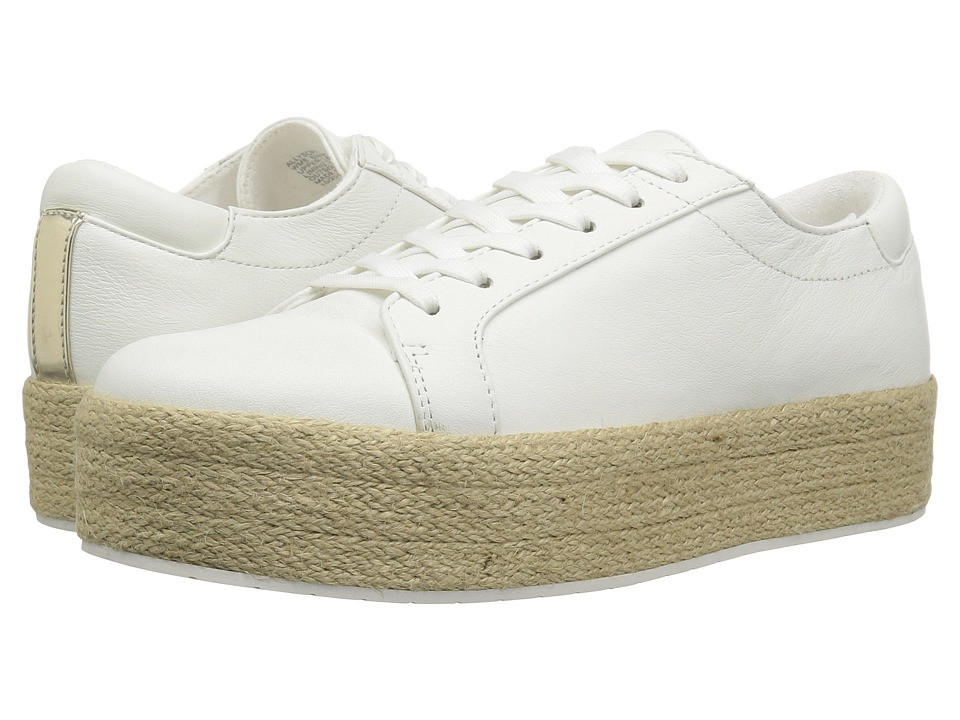 Kenneth Cole New York Allyson (White Leather) Women's Shoes | Zappos