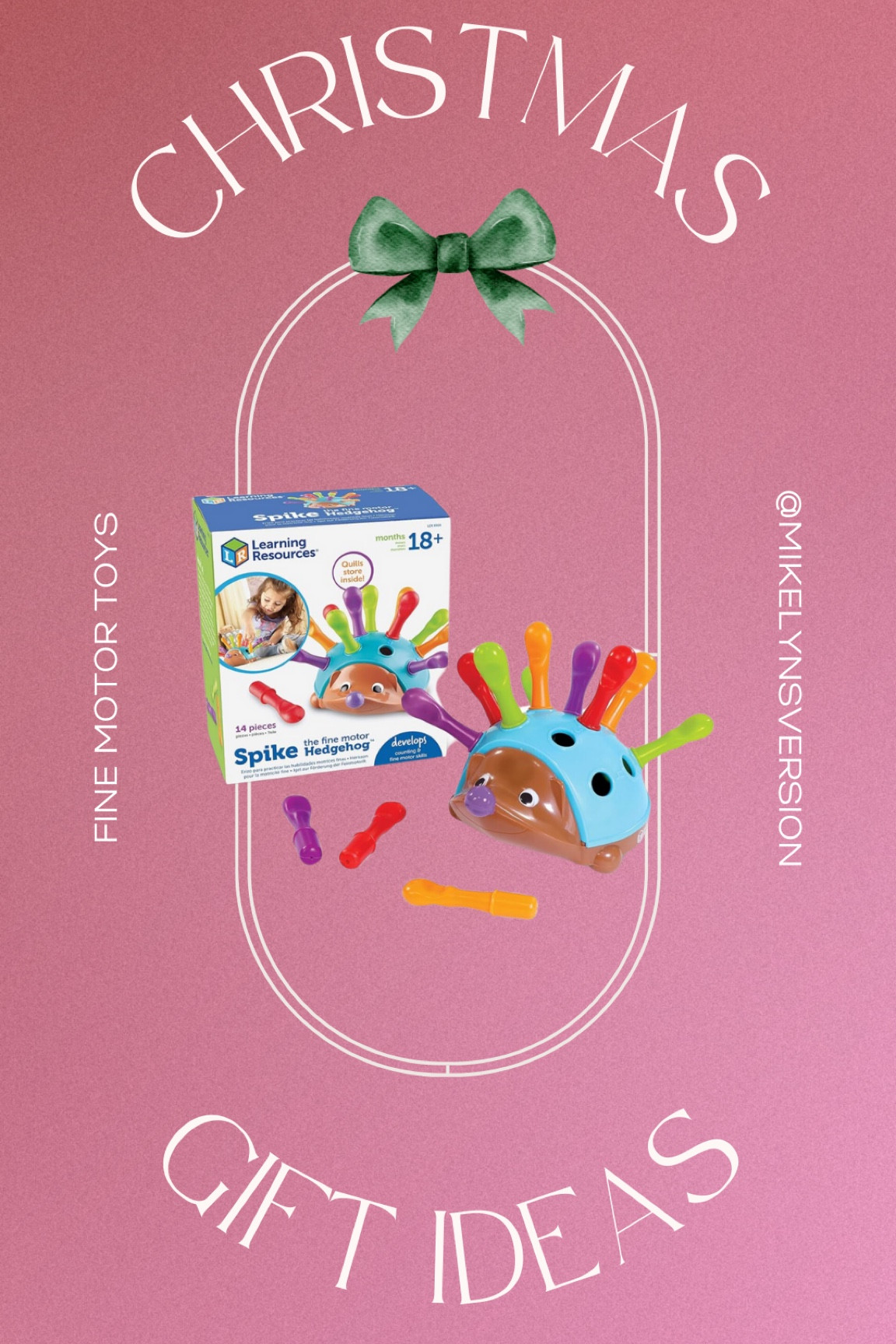 The twins could play with this for hours!! We love our fine motor hedgehog! Under $10! 

Christmas gift idea, toddler gift idea, girl gift, boy gift, one year old gift 

#LTKKids #LTKGiftGuide