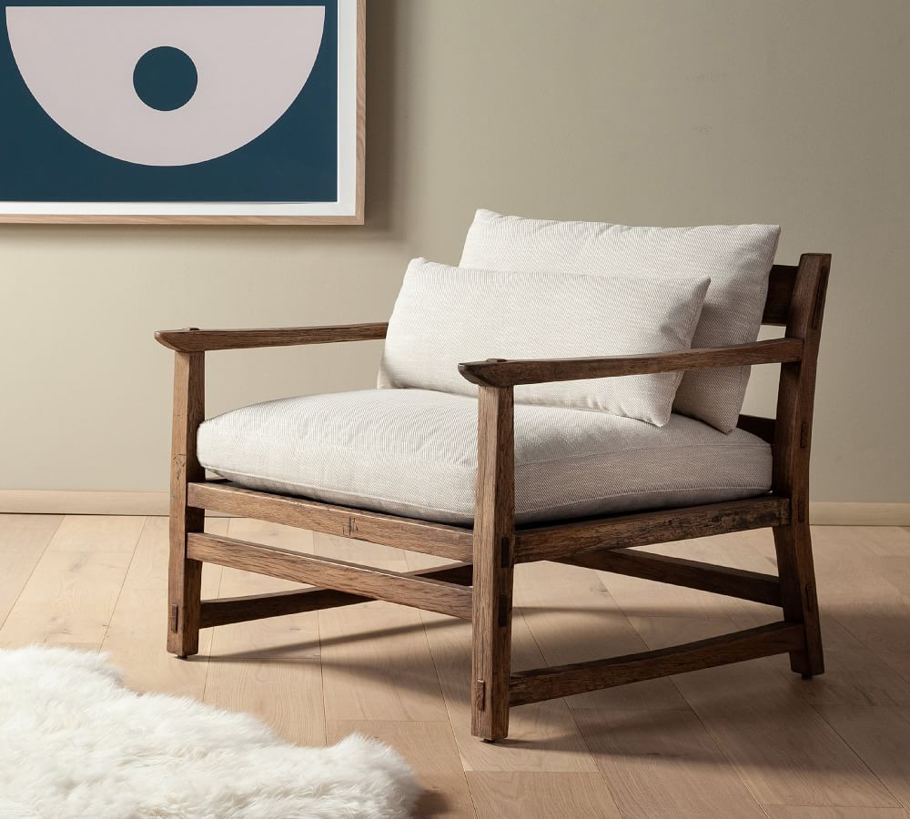 Farris Upholstered Armchair | Pottery Barn (US)