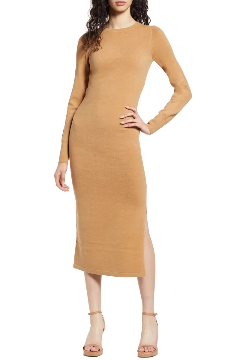 Babysoft Mock Neck Sweater Dress | Nordstrom