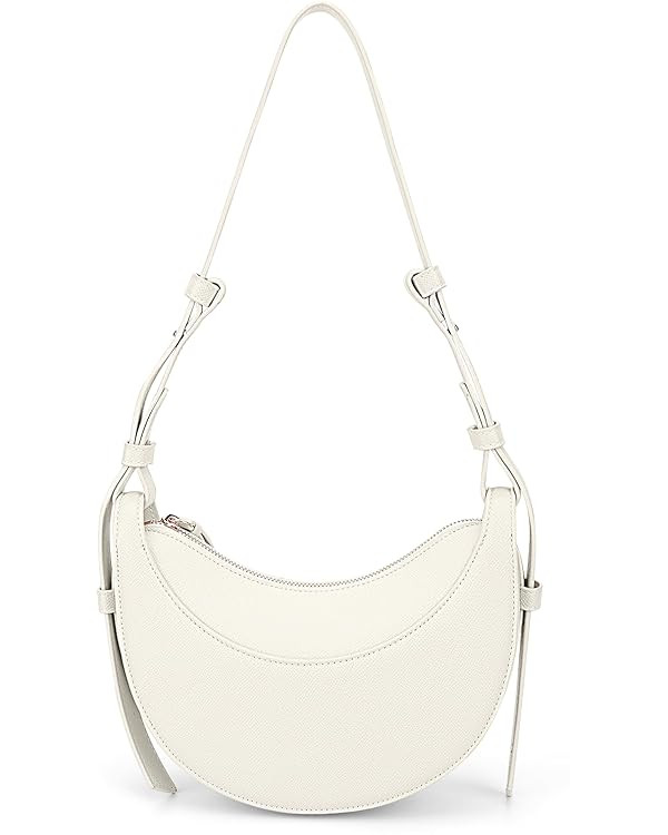 Crescent Bag Saddle Shoulder Purse for Women Trendy Hobo Handbag Crossbody Bag Dumpling with Adju... | Amazon (UK)