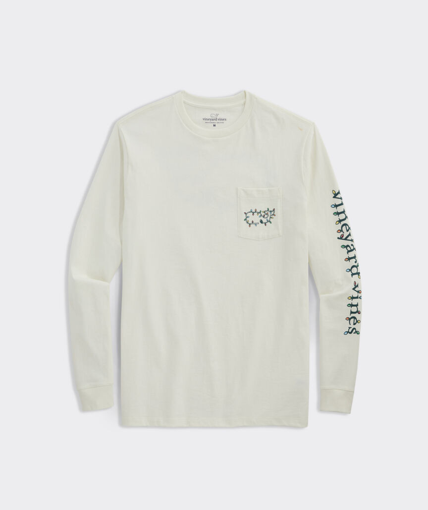 Golf Light Whale Long-Sleeve Pocket Tee | vineyard vines