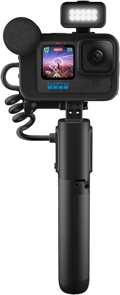 GoPro HERO12 Black Creator Edition - Includes HERO12 Black , Volta (Battery Grip, Tripod, Remote)... | Amazon (US)