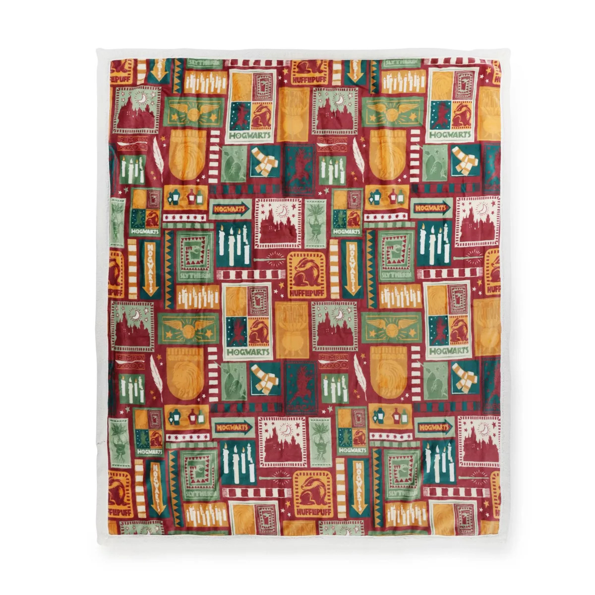 50"x60" Harry Potter Faux Shearling Throw Blanket | Target