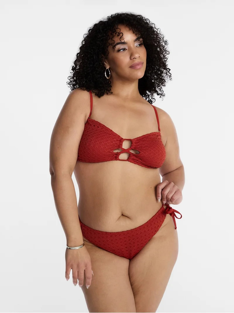 Hot Girl Summer by Megan Thee Stallion Women's and Women's Plus Summer Stallion Kini Crochet Band... | Walmart (US)