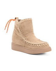 Faux suede boot | Marshalls