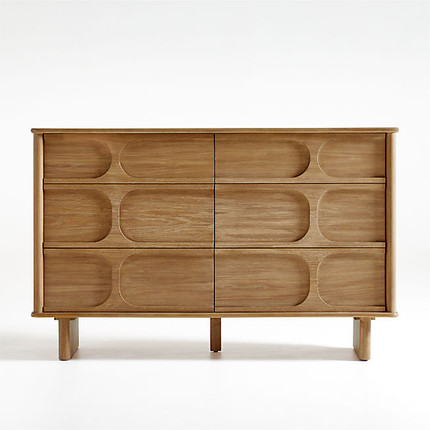 Wes Wood 6-Drawer Kids Dresser