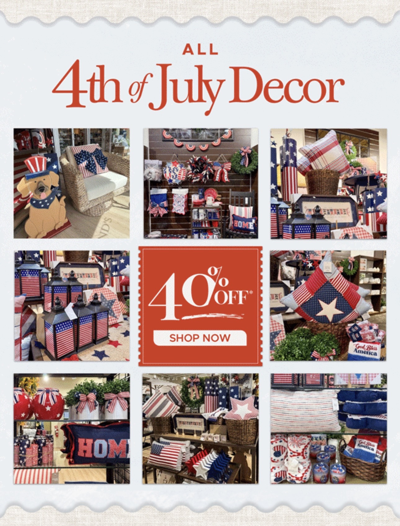 Fourth of July decor on sale!!

#LTKHome #LTKSeasonal