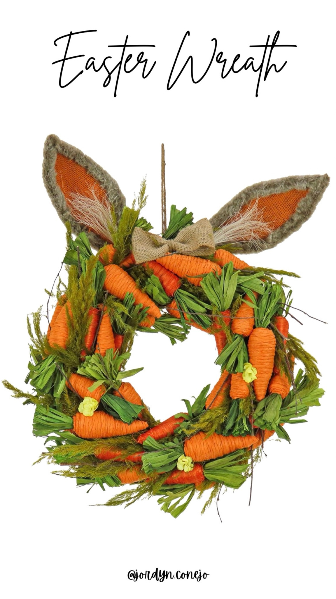 Easter Wreath- Easter Home Decor- Front Door Decor- Bunny Wreath- Carrot Wreath- Easter  

#LTKSeasonal #LTKfindsunder50 #LTKhome