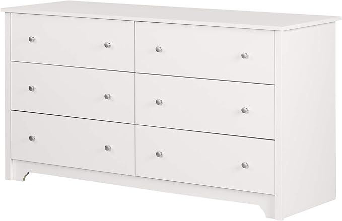 South Shore Master Bedroom/Dresser, Pure White | Amazon (US)