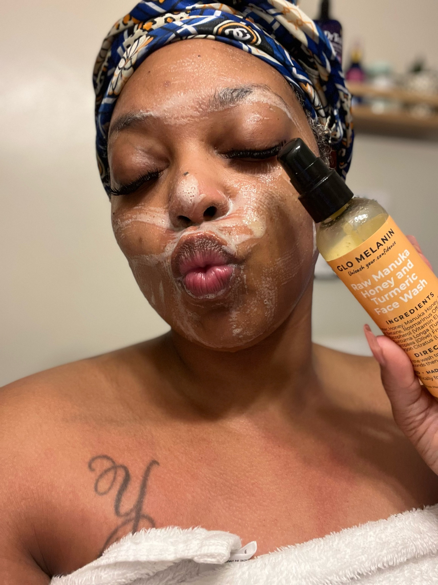 Glowing Glass Skin. I absolutely love my Glo Melanin! It’s my Glass Skin plug!!  Save w/my discount code YVONNE15 on the actual Glo Melanin site!
I also highly recommend building a bundle 💓

#LTKPlusSize #LTKBeauty