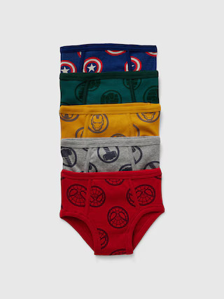 babyGap | Marvel Organic Cotton Superhero Briefs (5-Pack) | Gap (US)