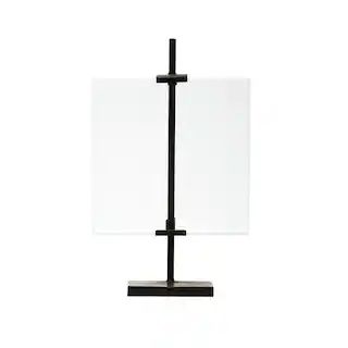 Black Adjustable Metal Stand & Glass 10" x 16.75" Floating Photo Frame | Michaels | Michaels Stores