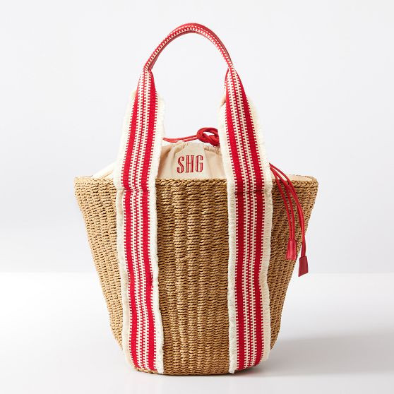 Hampton Raffia Tote | Mark and Graham