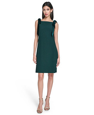 Women's Square Neck Sleeveless Dress | Macy's
