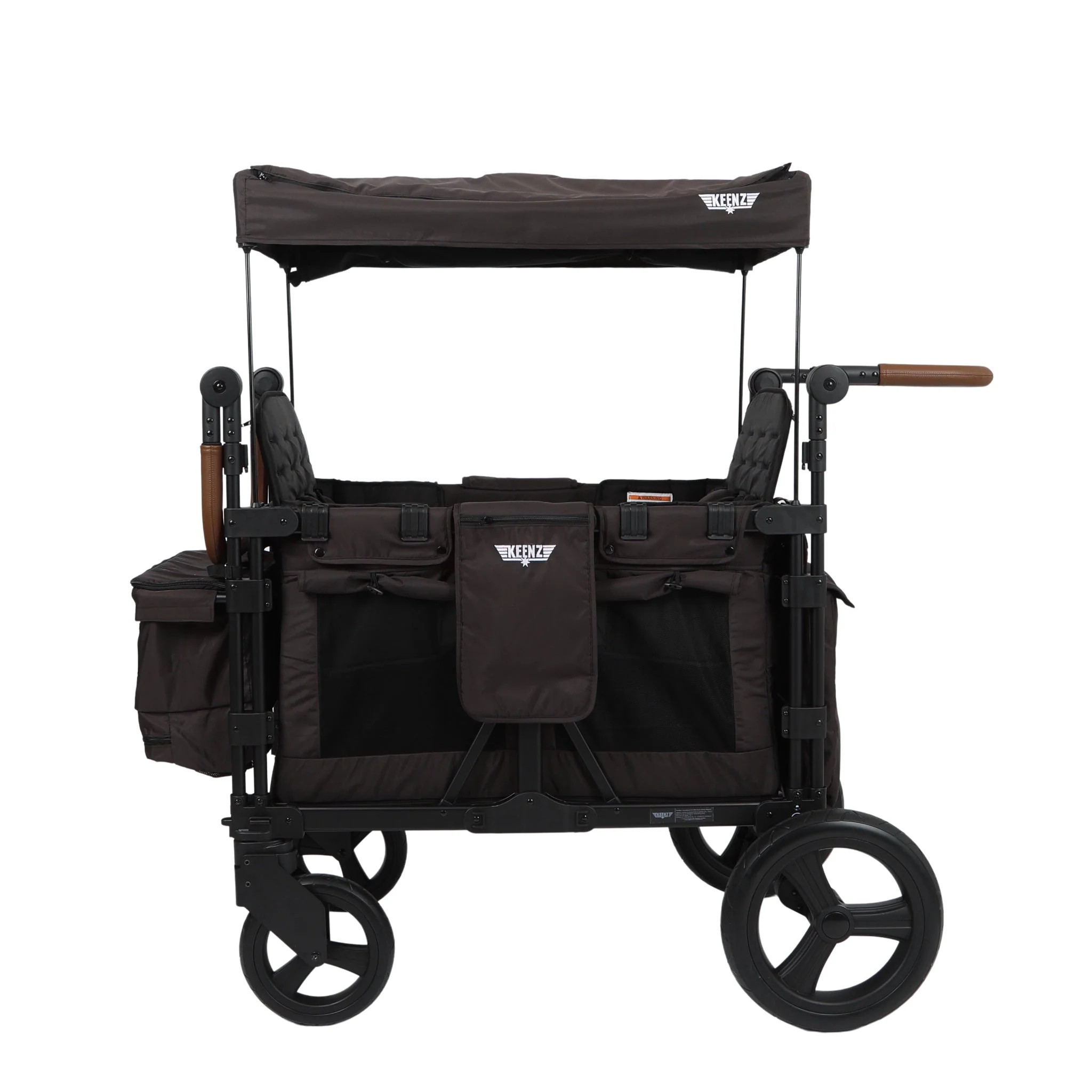 Keenz XC+ - Luxury Comfort Stroller Wagon 4 Passenger - Black | GoodBuy Gear
